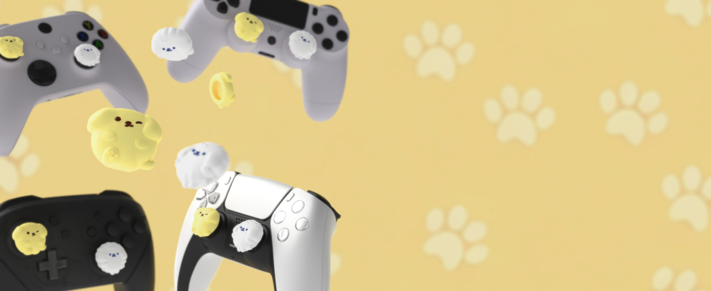Cute Thumb Grip Caps for PS5