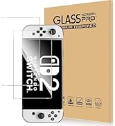 NBCP Tempered Glass Screen Protector for Switch 2, 1 PACK Transparent HD Clear Anti-Scratch Film,...