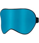Silk Eye Mask for Men Women, Comfortable&Soft Sleep Mask with Adjustable Strap to Block Light, Ul...