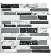 Art3d Peel and Stick Wall Tile for Kitchen Backsplash, 12
