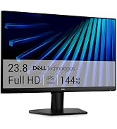 Dell 24 Monitor - SE2426H - 23.8-inch FHD (1920x1080) 144Hz 1ms Display, in-Plane Switching (IPS)...