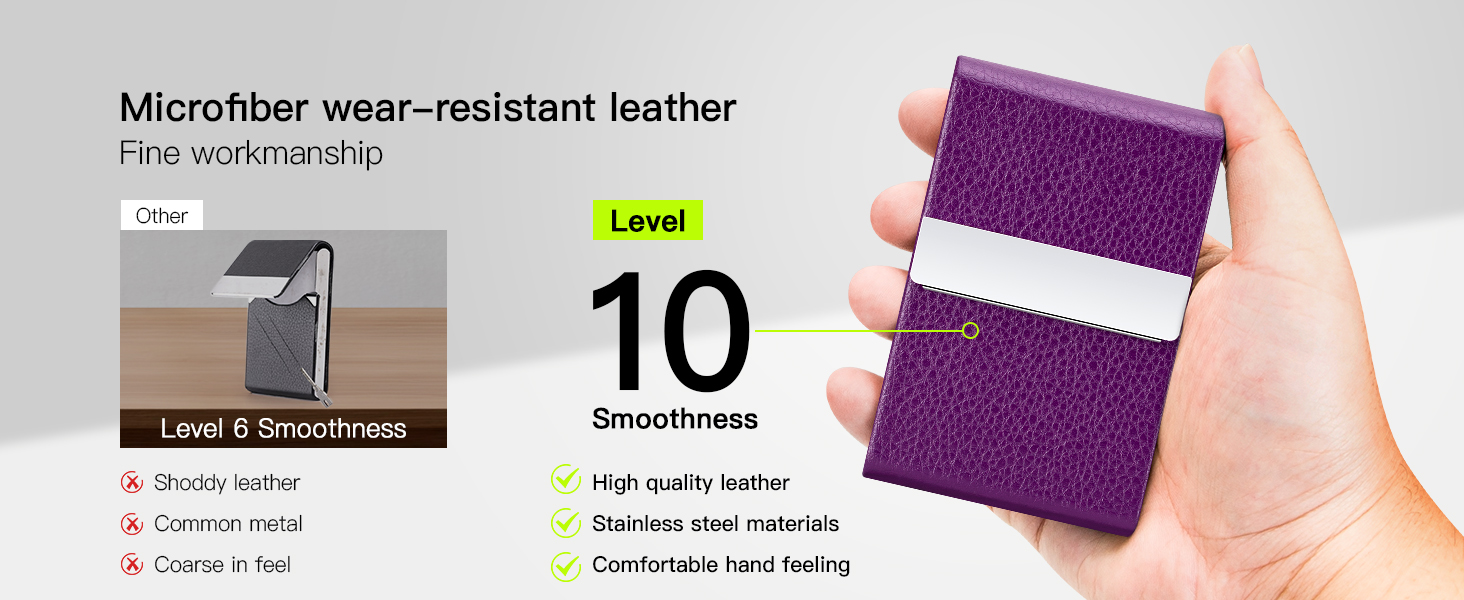 Microfber wear-resistant leather