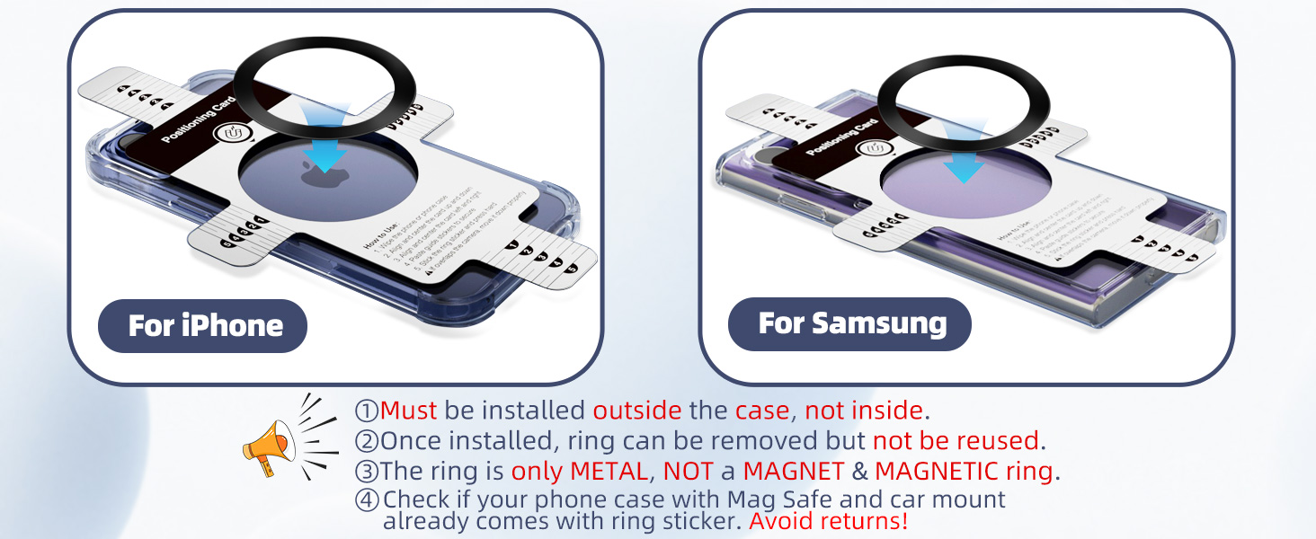 universal mag safe sticker