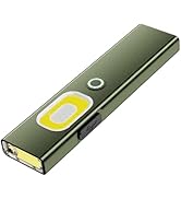 SHiLiPAi EDC Rechargeable Flashlight, Small LED Flashlights with Magnetic Clip & Base, 11 Modes, ...