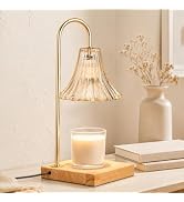 Marycele Candle Warmer Lamp with Timer, Dimmable Flower Wax Melter for Home | Birthday Day Gifts ...