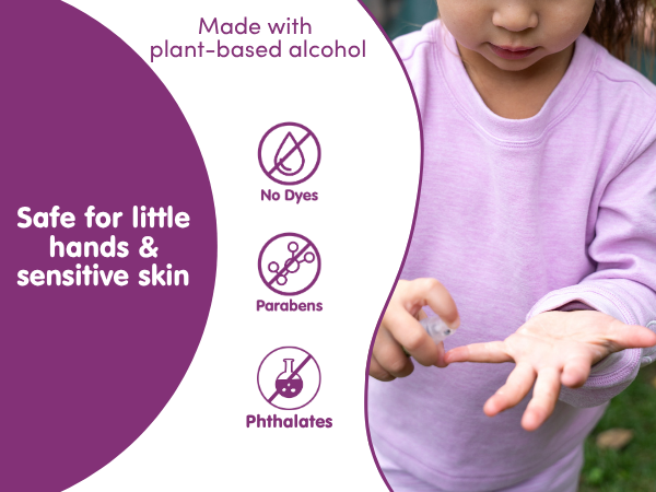 boogie hand sanitizer spray safe for little hands and sensitive skin