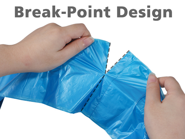 Reinforced breakpoint design, very easy to tear the tear line.