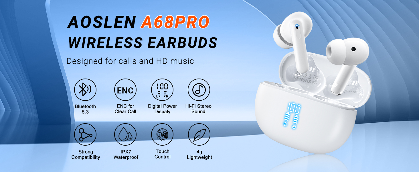 wireless earbuds