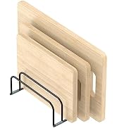 Cutting Board Storage Rack, Compact Cutting Board Organizer, Cutting Board Stand Holder, Bakeware...