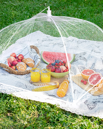 4 Pack Mesh Food Covers 17 inch