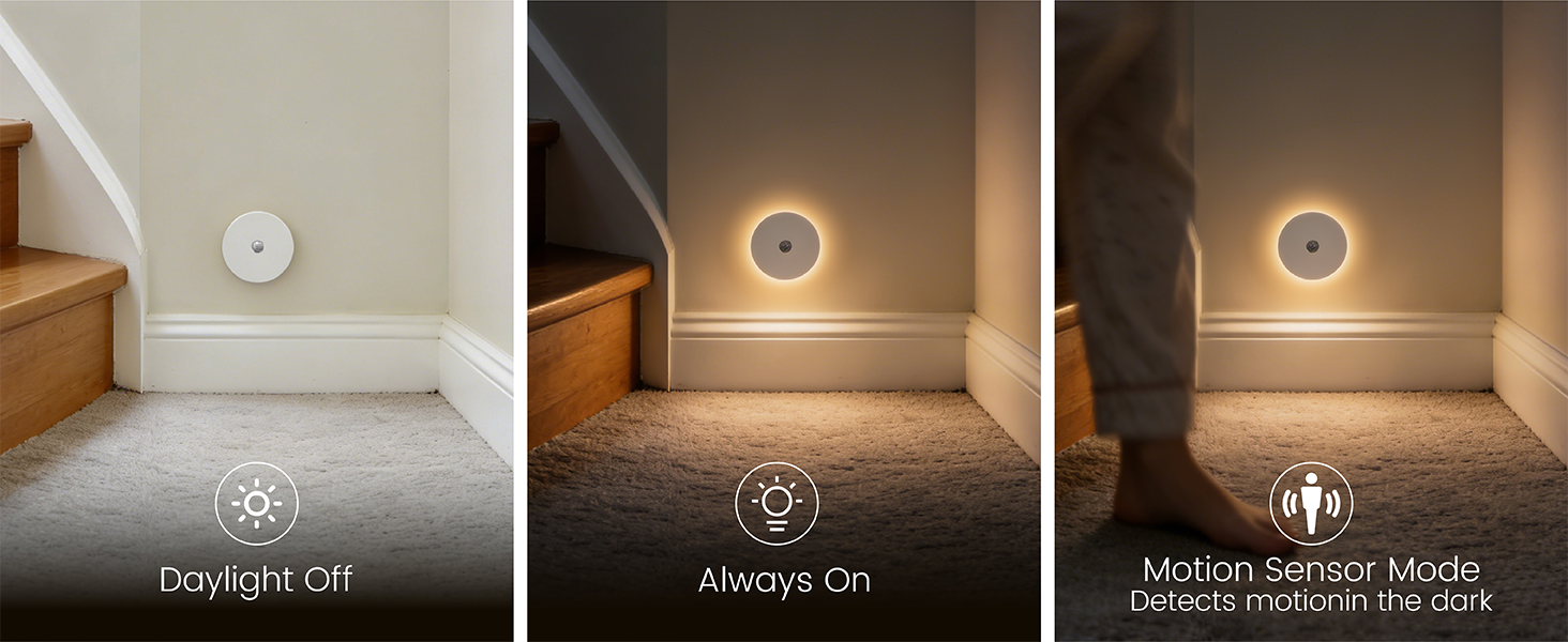 Rechargeable Night Light with Motion Sensor