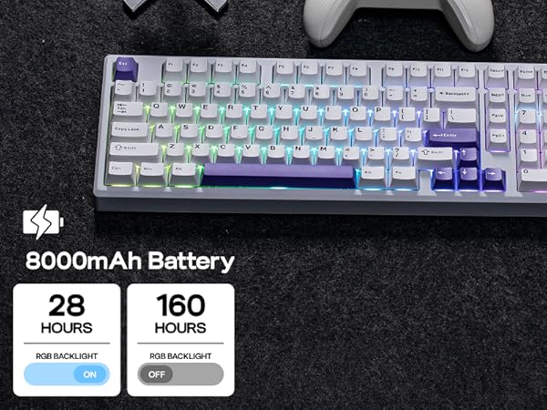 Galaxy100 wireless gaming keyboard