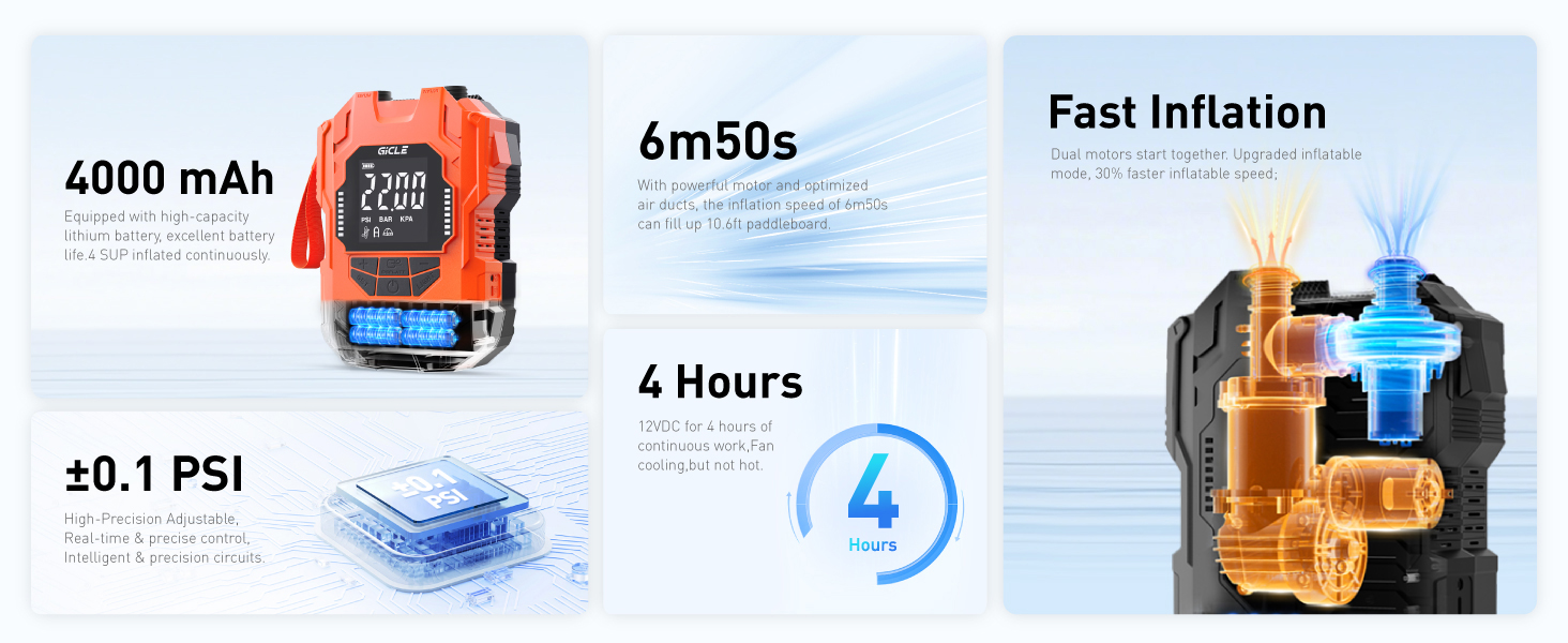 paddle board pump rechargeable