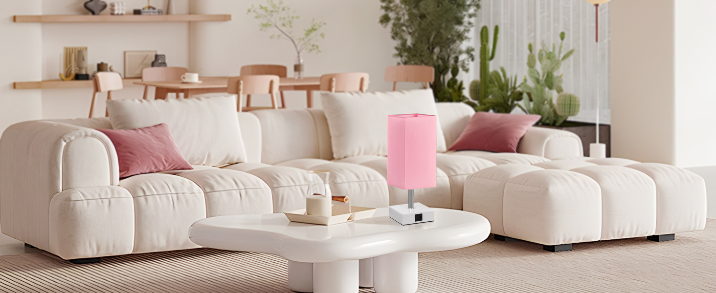 pink lamp