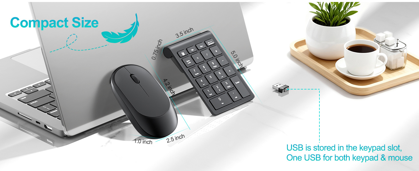wireless numeric keypad