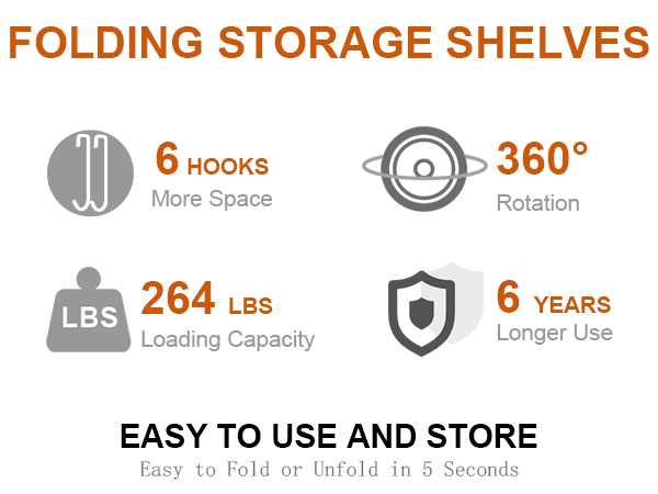 metal shelves for storage