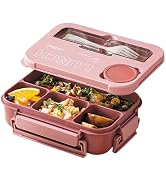 ACEBON Versatile 4-Compartment Bento Box, 1300ml Lunch Box for Adults Men Women, Leak-Resistant, ...
