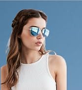 ADE WU Small Square Aviator Sunglasses