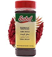 Sadaf Sumac spice ground - Pure sumac seasoning powder - Kosher - Persian spice - Medium Ground -...