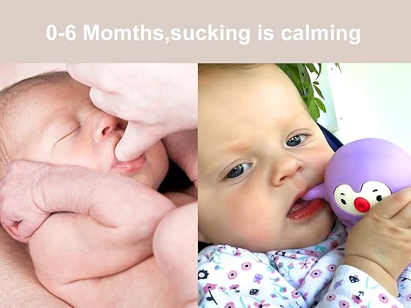 baby teething toys for 0-6months, baby pacifiers, hand pacifiers