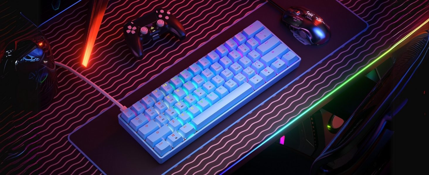 hk gaming gk61v3 v3 gk61 gaming optical keyboard mechanical hotswap fastest clavier tastatur teclado