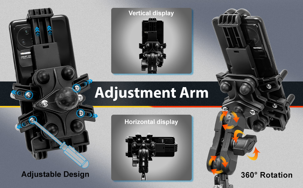 Motorcycle Phone Mount 4