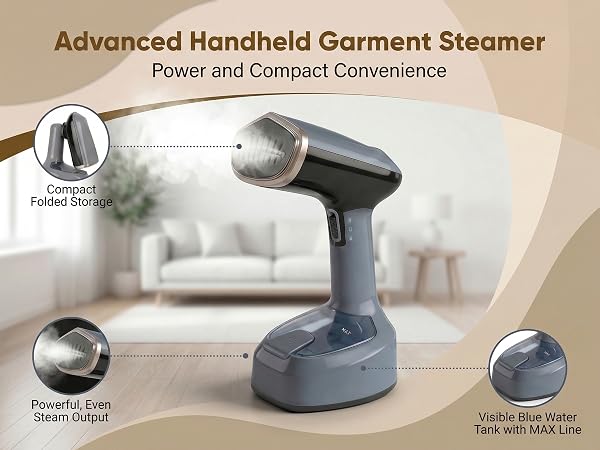 Includes Brush & Measuring Cup Attachments for Versatile Fabric Care