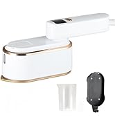 Steamer for Clothes, Wall Mounted Wet Dry Dual-purpose Portable Ironing Machine,3 Level Adjustabl...