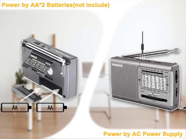 Battery operated radio