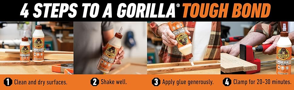 Wood Glue Steps