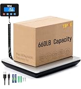 TIPRE Digital Shipping Postal Scale 660lb/1oz Accuracy! Heavy Duty Postage Scale Extra-Large Capa...