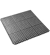 GRIDMANN Commercial Restaurant Floor Mat, 36" x 36" Interlocking Mat, Anti-Fatigue, Non-Slip and ...