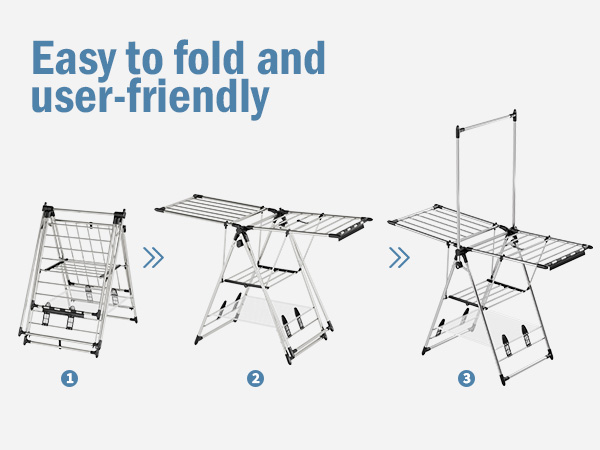 Clothes drying rack