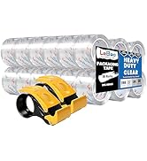 Heavy Duty Packing Tape with Dispenser, 36 Rolls x 1.88 in. x 60 yds. x 2.7 MiL, Strong Hold HD C...