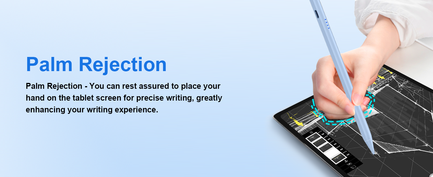 dogain ipad stylus palme rejection