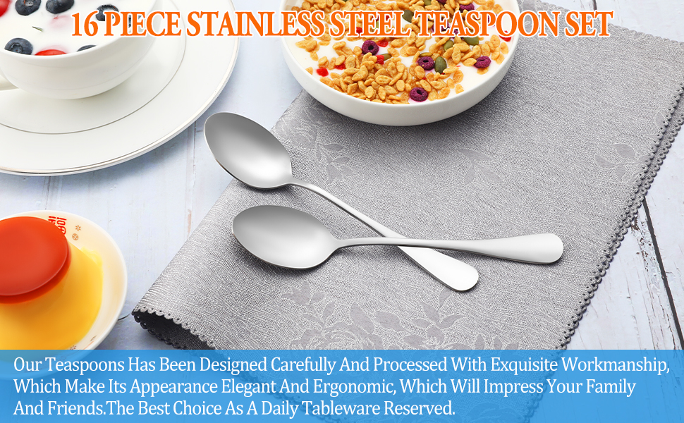 16 teaspoons
