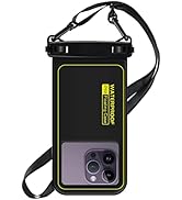Razobws Floating Waterproof Phone Pouch - Universal Water Proof Cell Phone Dry Bag with Two-Hook ...
