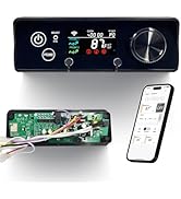 Meatender Rectangular WiFi PID Grill Controller Replacement for Pit Boss 440-1600 Navigator, Spor...