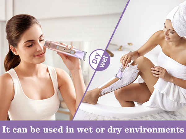 Wet and Dry Use Body Trimmer for Home