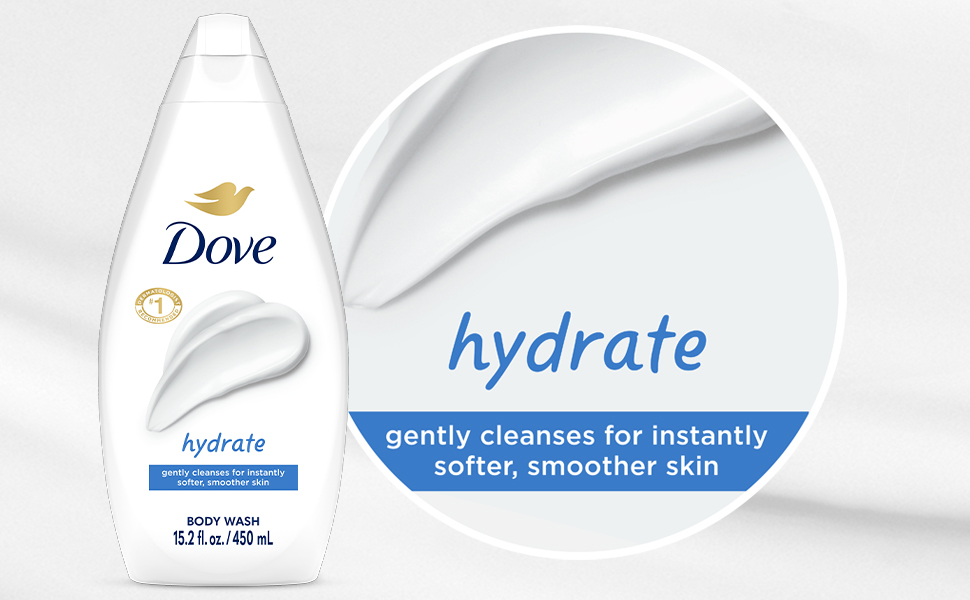 Dove Hydrate Gently Cleanses