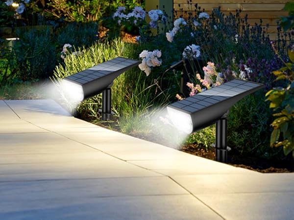 solar spot lights outdoor solar spotlights outdoor waterproof