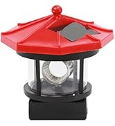 Uonlytech Solar LED Lighthouse Waterproof Landscape Lamp Garden Lamp for Outdoor Lawn Patio Pond ...