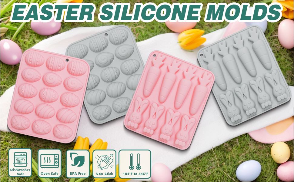 easter silicone molds