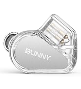 TANCHJIM Bunny Gaming Earphones with Single Dynamic Dual-Chamber Driver, Wired Earbuds IEM, 1DD 0...