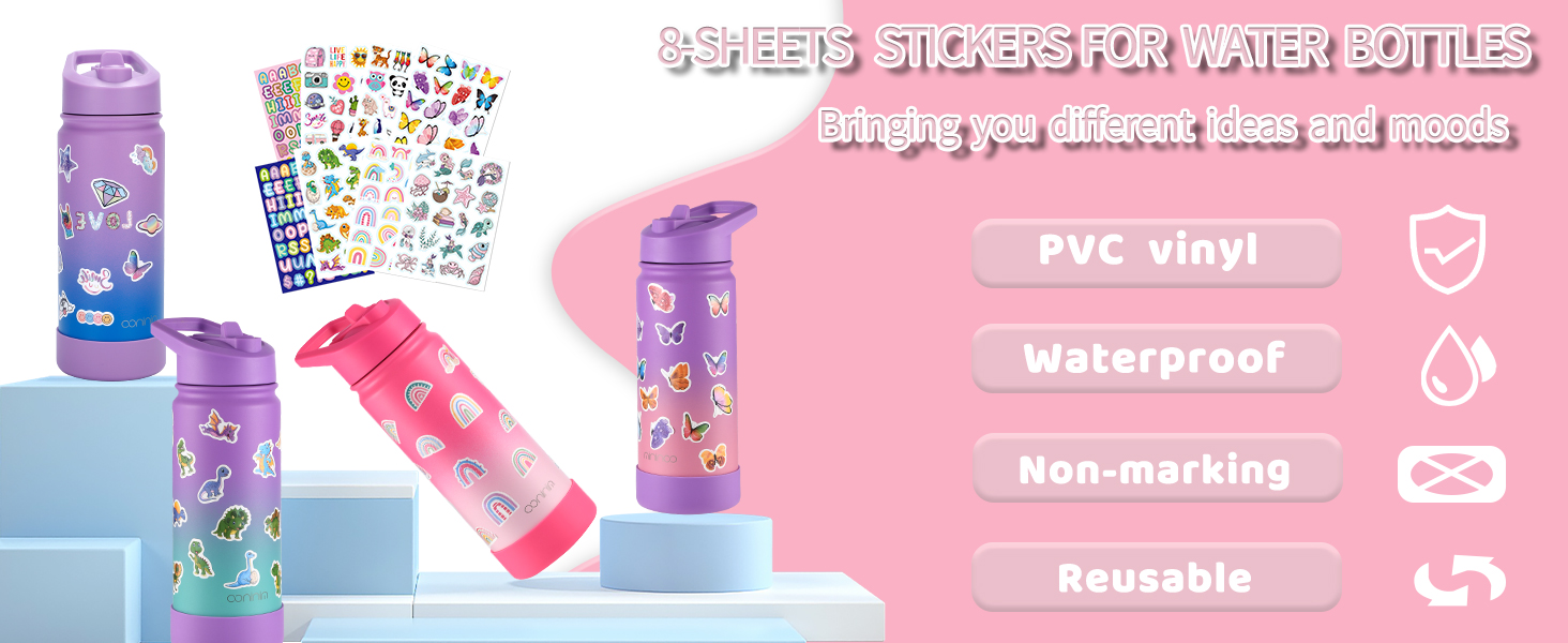 16oz kids water bottle