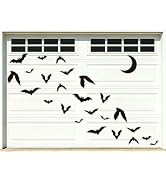 DAZONGE 25PCS Halloween Magnetic Stickers Bat Garage Door Decorations | Magnetic Bat Decorations ...