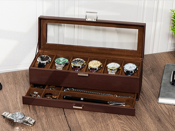 Watch Box with Drawer