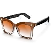 DVKIX BT Smart Glasses for Women – Open-Ear Sunglasses with Speakers | Touch & voice control, Han...