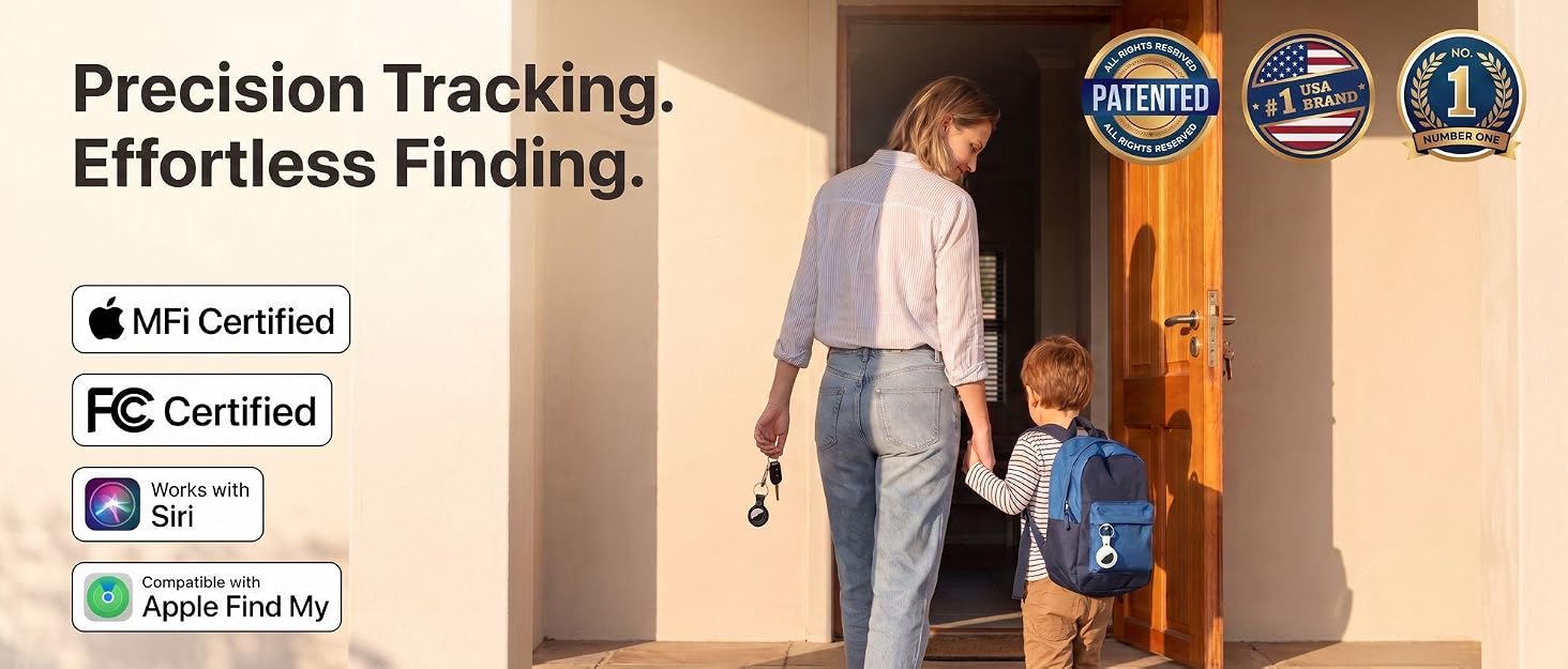 Precision Tracking. Effortless Finding
