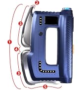 JHYLJSH Muscle Relaxation Electric Fascia Knife Multifunctional Massage Tool, Muscle Scraper Tool...